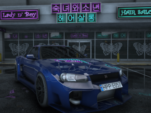 Nissan Skyline GT-R R34 - Beauty of The Sky