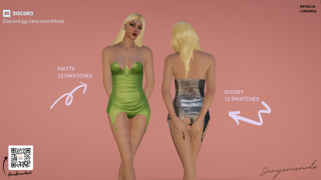 Ophelia Lingerie for MP Female 1.0