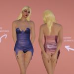 Ophelia Lingerie for MP Female 1.02