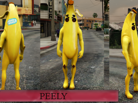 Peely Fortnite [Add-On Ped / FiveM] V1.0