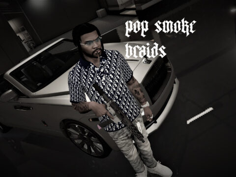 Pop Smoke Braids For Franklin 1.0