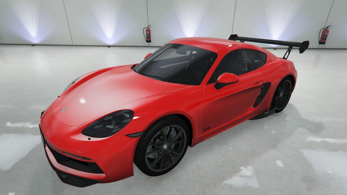 Porsche 718 Cayman GTS – GTA 5 mod