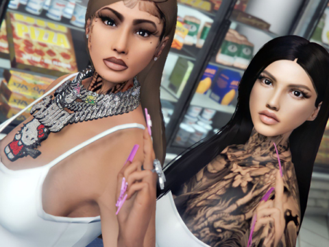 Pre Made MP/SP Female Face