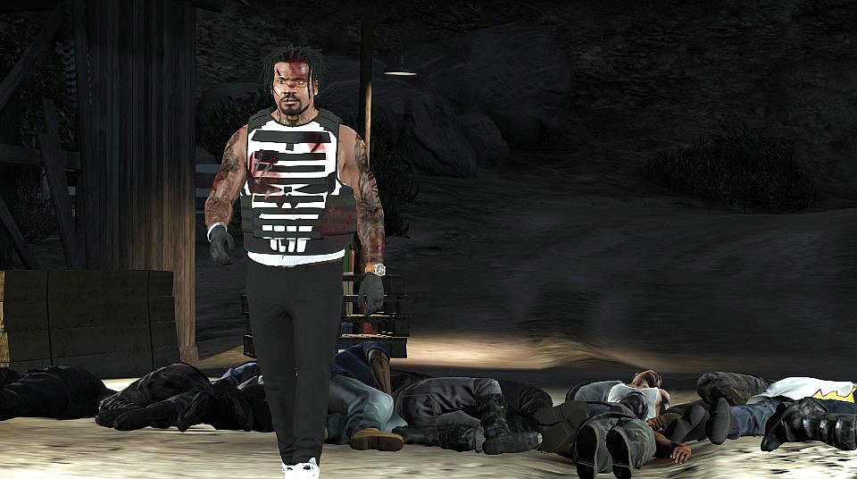 Punisher Armor For Franklin 1.0