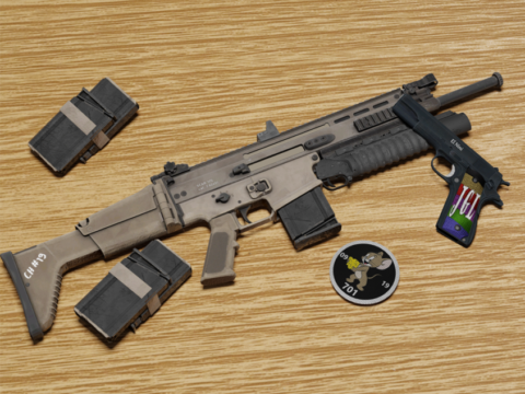 SCAR-H "CH#19" | [Replace] V1.0