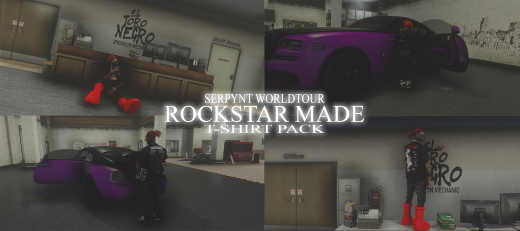 SERPYNT WORLDTOUR Rockstar Made T-Shirts for MP Male 1.0