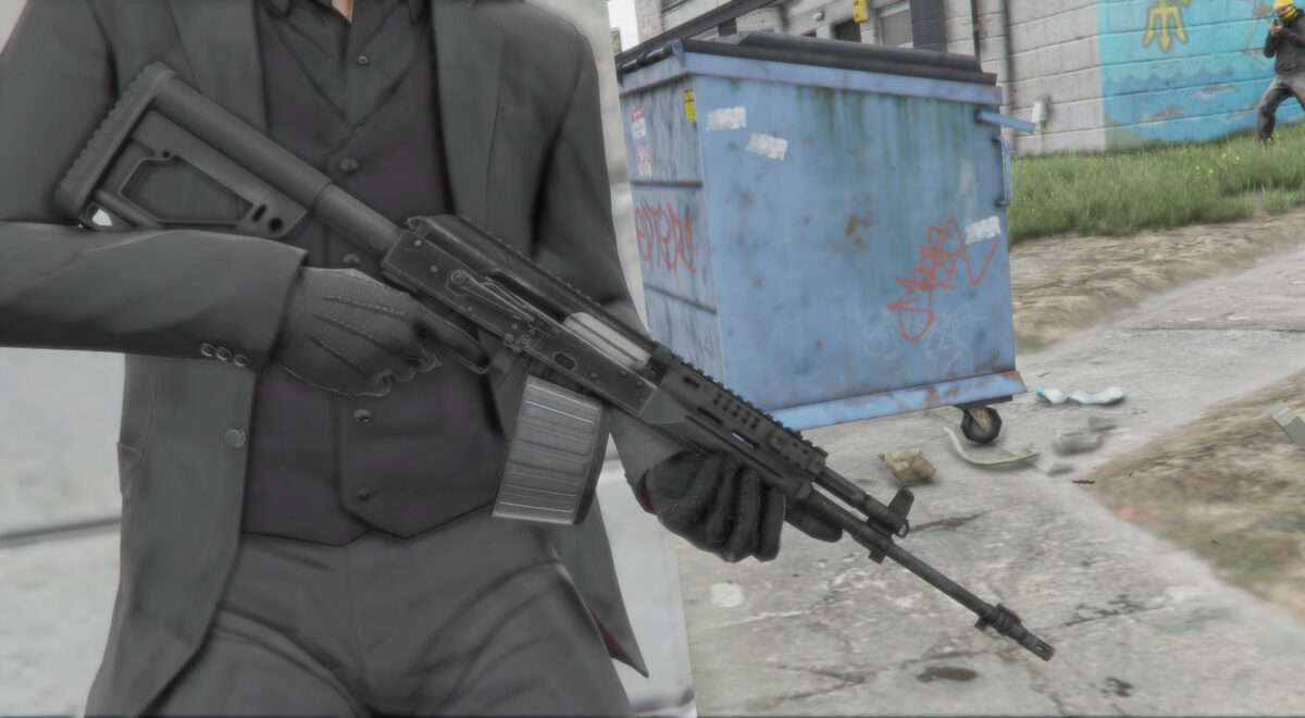 Saiga-12 [Animated] V1.0 – GTA 5 mod