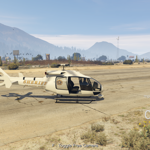 Sheriff Frogger Heli - [Add-On SP / Replace] V1.1 – GTA 5 mod