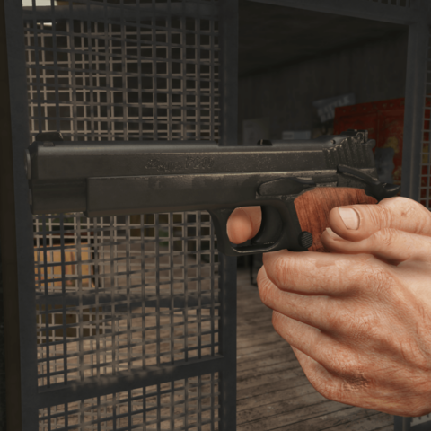 Sig P210 Target V1.0 – GTA 5 mod