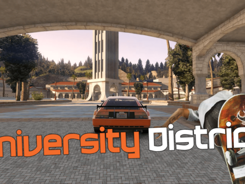 Skate 3 - University District Map [Add-On] V1.0