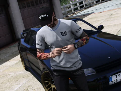 T-shirt OLWZ Designer [Freemode Male]