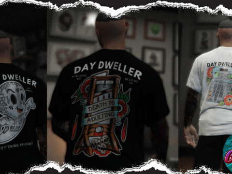 Tattoo Inspired T-Shirt for MP Male