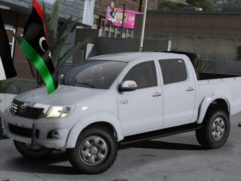 Toyota hilux 2014 armored Ly-Ps
