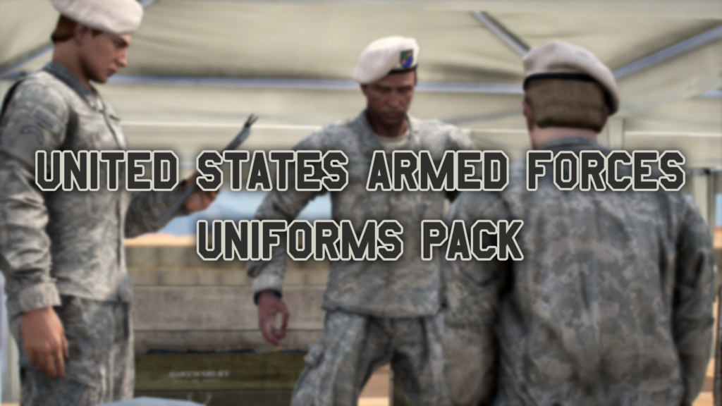 United States Armed Forces Uniforms Pack