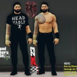 WWE-Roman Reigns (2k23)[Add-On Ped / FiveM]
