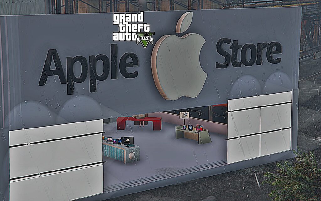 Apple Store Add On SP V1 0 GTA 5 Mod   Apple Store 1024x640 