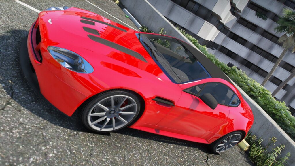 Aston Martin Vantage V12 – GTA 5 mod