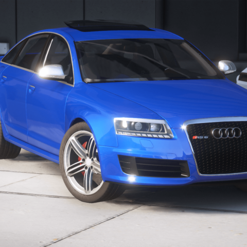 Audi RS6 Sedan 2008 [Add-On / Tuning / FiveM / Replace] V1.1 – GTA 5 mod