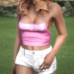 Babygirl crop top for MP Female