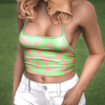 Babygirl crop top for MP Female2