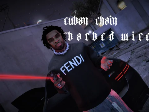 Barbed Wire Cuban Chain 1.0