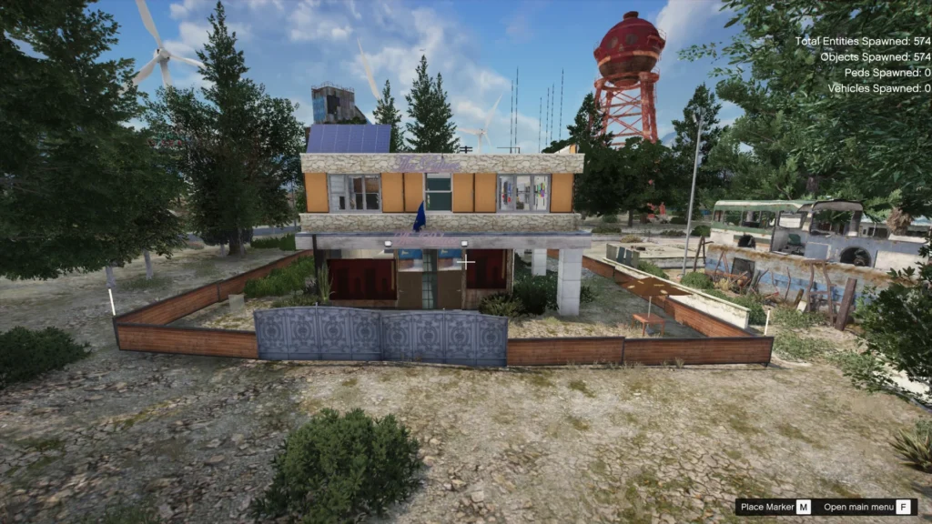 Big house in Sandy Shores [Menyoo] V1.0