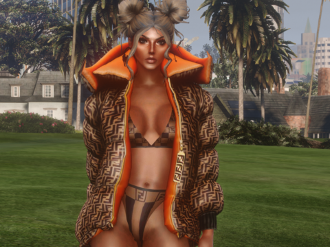 Bikini winter outfit for MP Female 1.0
