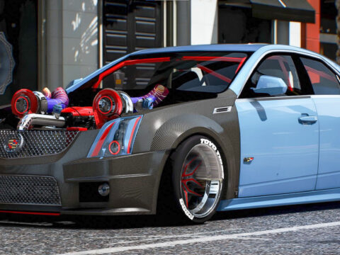 Cadillac CTS-V Dual Turbo