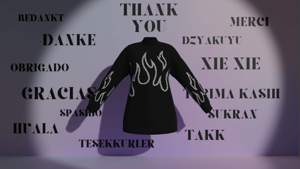Celebratory Mia Sweater for MP Female