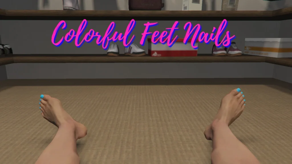 Colorful Feet Nails For MP Female 1.0