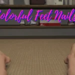 Colorful Feet Nails For MP Female 1.0
