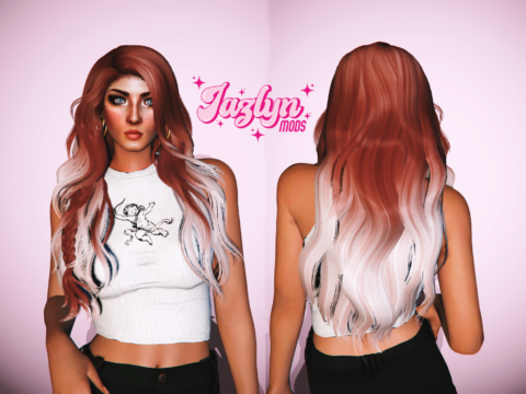Curly hair with braid for MP Female