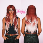 Curly ombre hair for MP Female 1.0