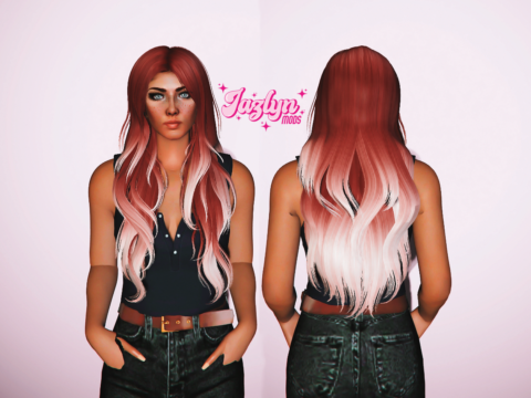 Curly ombre hair for MP Female 1.0