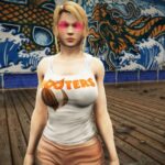 DOA girl in casual clothes