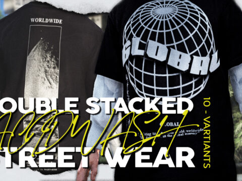 Double-stacked acid wash Tee's for MP male V1.1