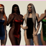 Drawstring Mini Dress for MP Female