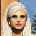 Metallic B!*ch Eyeshadow Set for MP Female / Male [Add-On] V1.0