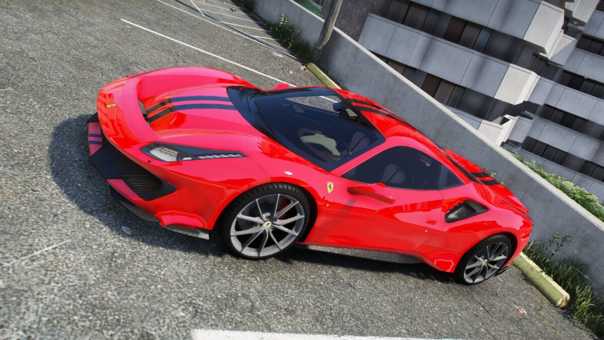 Ferrari 488 Pista – GTA 5 mod