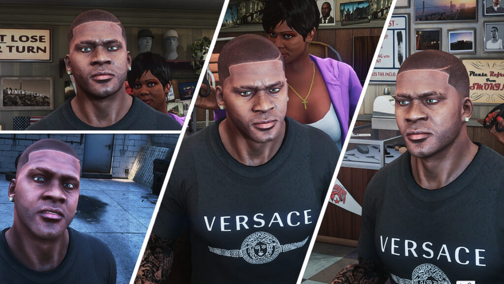 Fresh Line Up Part / Mid Fade Taper Fade / Beard line up [Franklin] V1.0