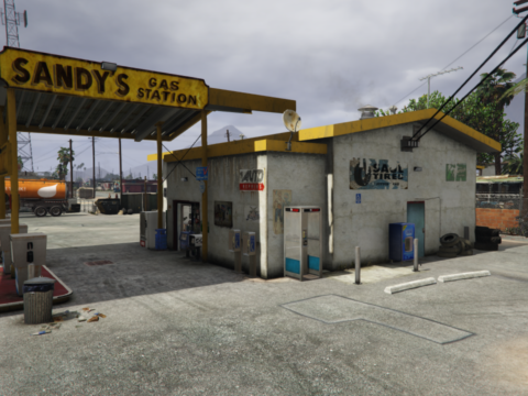 [MLO] Sandy's Gas Station [Add-On / FiveM] V1.0