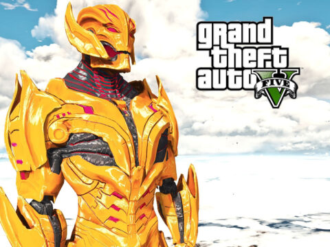 Gold Ultron [Add-On Ped] V1.0