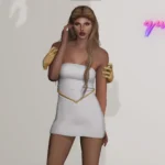 HoldMeTight Dress for MP Female Vanilla Body V1.0