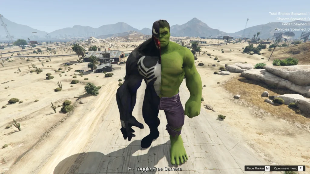 Hulk Venom Fusion [Add-On Ped] 1.0