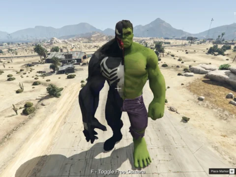 Hulk Venom Fusion [Add-On Ped] 1.0