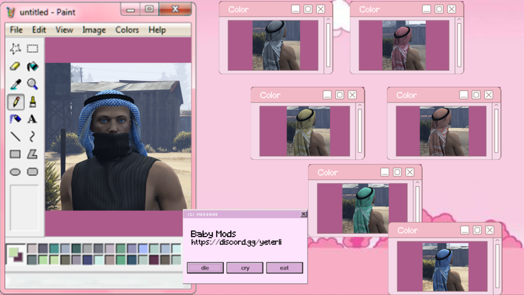 Joji Arabian Scarf for MP Male 1.0