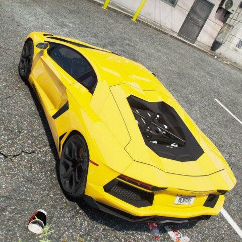 Lamborghini Aventador LP700-4 – GTA 5 mod