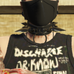 Leather Choker Goth for MP Male and Female 1.02