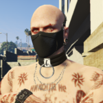 Leather Choker Goth for MP Male and Female 1.03