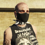 Leather Choker Goth for MP Male and Female 1.05